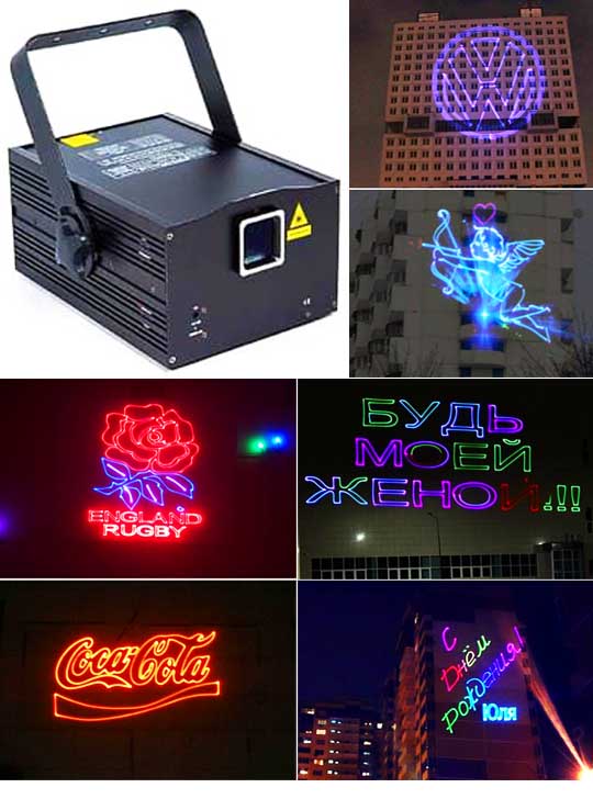 Профессиональный рекламный лазер SHOWLIGHT L1456RGB Pro Max